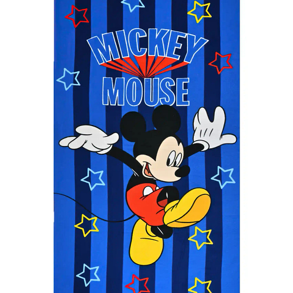 Disney Mickey παιδική πετσέτα θαλάσσης 70 Χ 1,40 polyester 100% 002014011Σ12