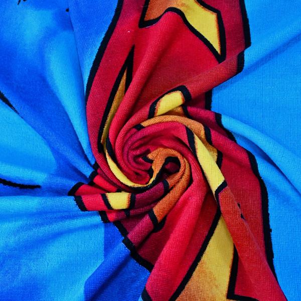 DC Superman παιδική πετσέτα θαλάσσης 70 Χ 1,40 polyester 100% 002014011Σ9